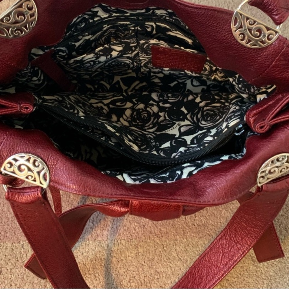 Brighton Red Shoulder Bag - Picture 3 of 6